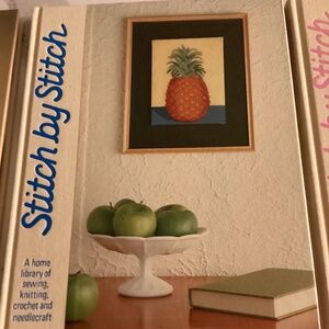 Vtg Stitch by Stitch book Hard Cover Excellent condition
